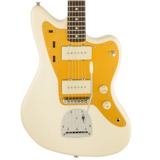 Squier J Mascis Jazzmaster Vintage White Electric Guitar