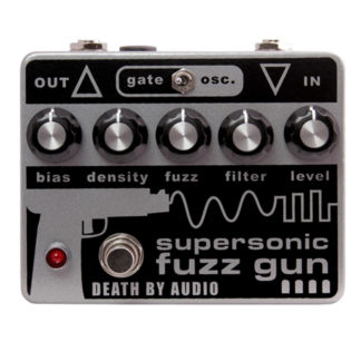 Death By Audio Supersonic Fuzz Gun Effect Pedal