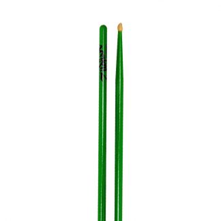 Zildjian 5A Acorn Wood Neon Green Drumsticks