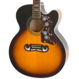 Epiphone EJ-200SCE Jumbo Electric Acoustic Guitar - Sunburst