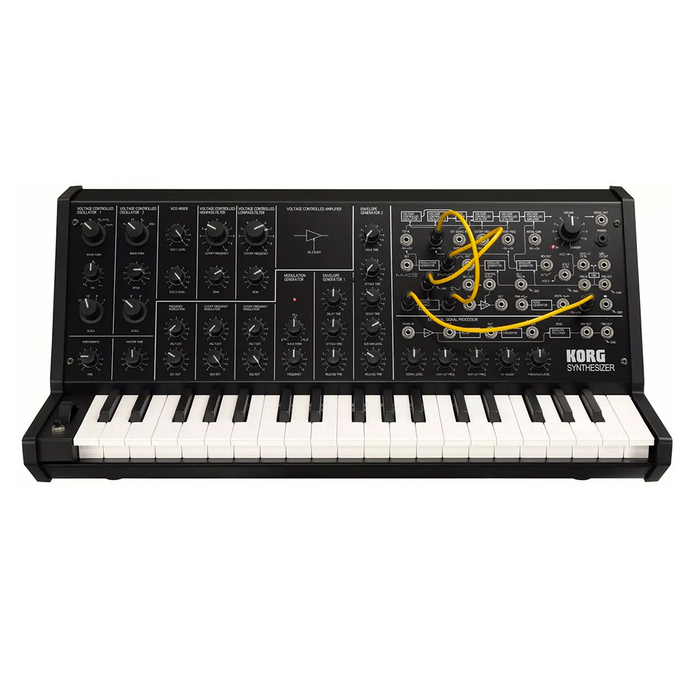 embotellamiento ángel carbón Korg MS20 mini- Korg MS-20 Mini Monophonic Synthesizer