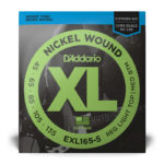 D'Addario EXL165 5 String Bass Strings 45-135