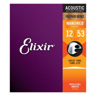 Elixir 12-53 PB Acoustic Strings