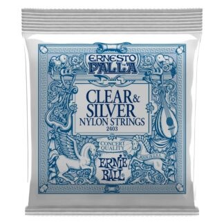 Ernie Ball Clear and Silver Nylons