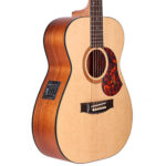 Maton SRS808 Acoustic Electric Guitar Front Angle