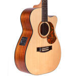 Maton SRS808C Acoustic/Electric Guitar Front Angle