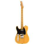 Squier Classic Vibe 50's Tele LH MN Butterscotch Blonde Electric Guitar - Image 2