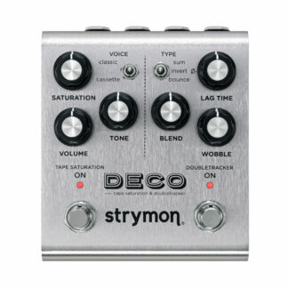Strymon Deco Tape Saturation & Amp Doubletracker Effect Pedal Front
