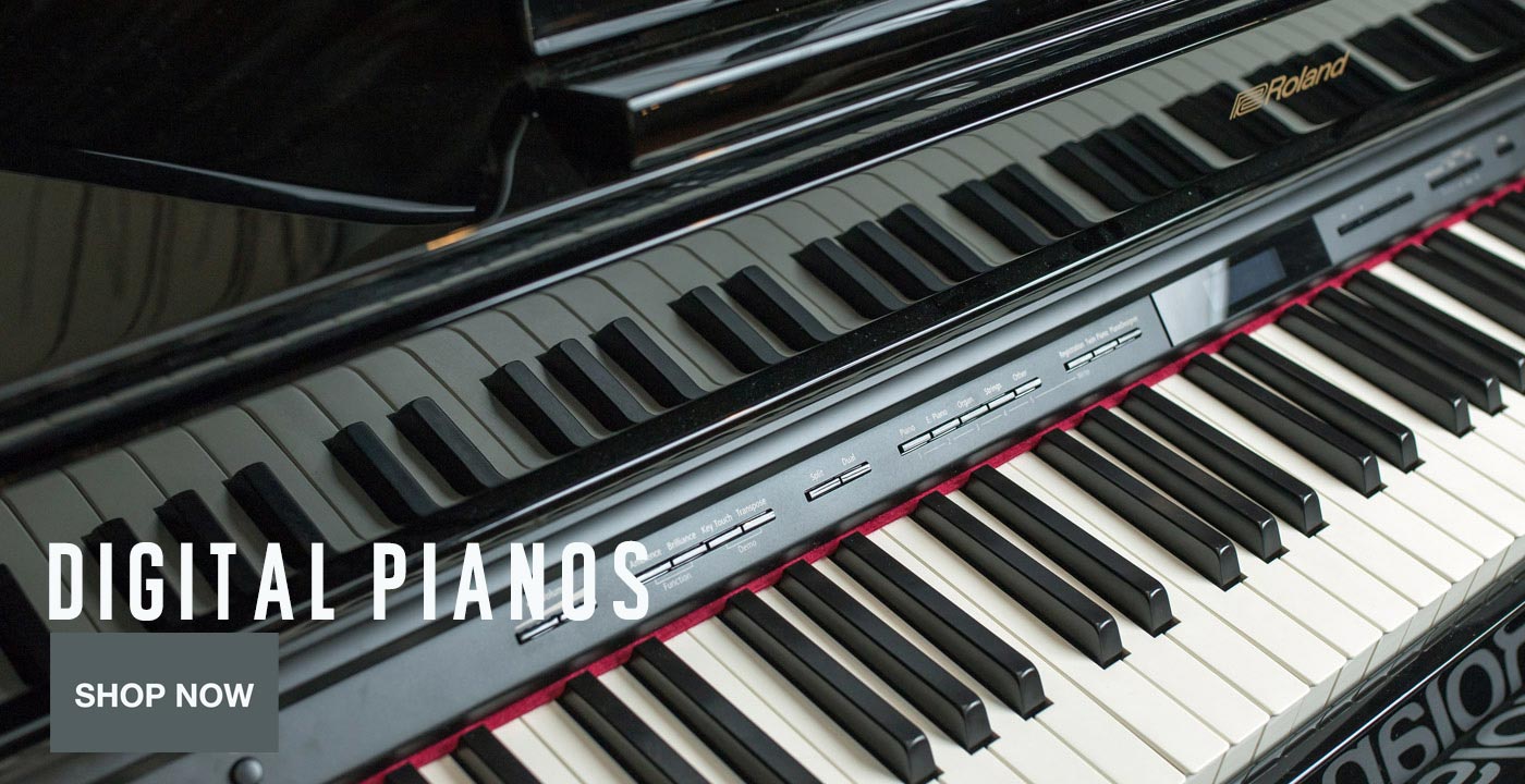 Digital Pianos Hero Shop Now