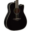 Yamaha FGX820C BLACK Acoustic Electric Guitar World of Music