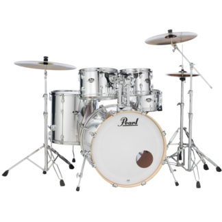 Pearl Export EXX Fusion chrome drum kit