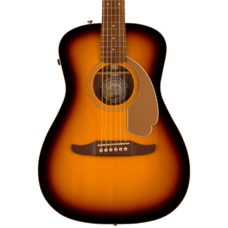 Fender Malibu Player Sunburst Acoustic/Electric Guitar Front