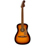 Fender Malibu Player Sunburst Acoustic/Electric Guitar Full