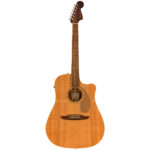 Fender Redondo Player Acoustic/Electric Guitar Natural Full