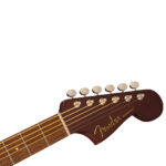 Fender Redondo Player Acoustic/Electric Guitar Natural Headstock