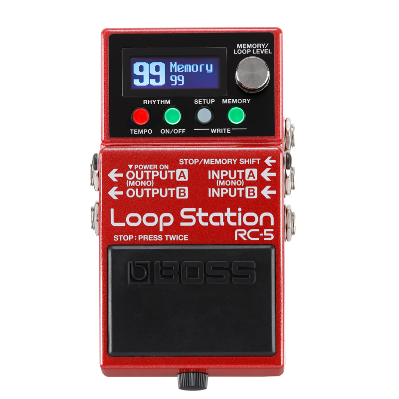 Boss RC-5 Loop Station Effect Pedal - World of Music