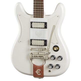 Epiphone Crestwood Custom Polaris White Body