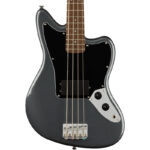 Squier Affinity Jaguar Bass H Charcoal Frost Metallic body