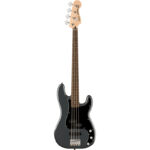 Squier Affinity Precision PJ Bass Charcoal Frost Metallic all