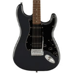 Squier Affinity Strat Pack Charcoal Frost Metallic guitar