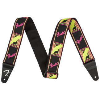 Fender Neon Strap Yellow Pink