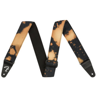 Fender Tie Dye Acid Wash Strap Black