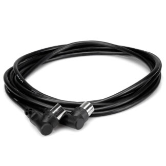 Hosa MID305RR 5ft Right-angle MIDI Cable Right-angle 5-pin DIN to Same