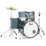 Pearl Roadshow X Fusion Plus Drum Kit W/Zildjian Cymbals – Aqua Blue Glitter