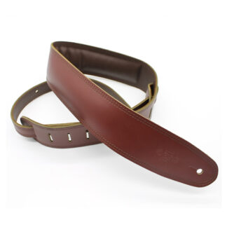 DSL 2.5" Padded Garment Strap Maroon/Brown