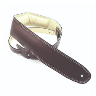 DSL 2.5" Padded Garment Strap Saddle Brown/Beige