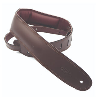 DSL 2.5" Padded Garment Strap Saddle Brown/Brown