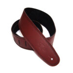 DSL 2.5" Padded Suede Strap Maroon/Black