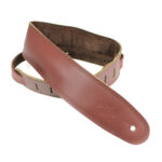 DSL 2.5" Padded Suede Strap Maroon/Brown