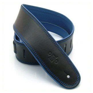 DSL 2.5" Rolled Edge Strap Black/Blue