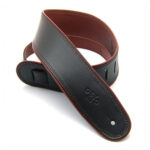 DSL 2.5" Rolled Edge Strap Black/Brown