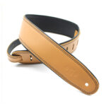 DSL 2.5" Rolled Edge Strap Tan/Black