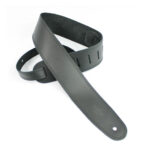 DSL 2.5" Single Ply Strap Black/Black Stitch