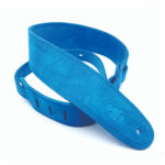 DSL 2.5" Triple Ply Suede Strap Blue