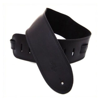 DSL 3.5" Padded Suede Strap Black/Black