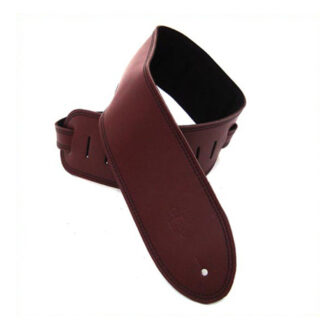 DSL 3.5" Padded Suede Strap Maroon/Black