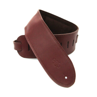 DSL 3.5" Padded Suede Strap Maroon/Brown