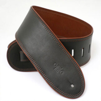 DSL 3.5" Rolled Edge Strap Black/Brown