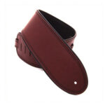 DSL 3.5" Rolled Edge Strap Maroon/Black