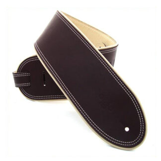 DSL 3.5" Rolled Edge Strap Saddle Brown/Beige