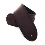 DSL 3.5" Rolled Edge Strap Saddle Brown/Black