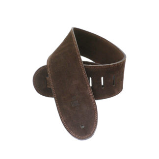 DSL 3.5" Triple Ply Suede Strap Brown