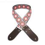 DSL Jacquard Weaving Strap FLOWER-RED