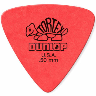 Dunlop Tortex Triangle 0.50mm Guitar Picks - 6 Pack