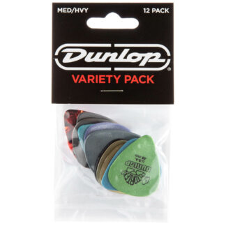 Dunlop Variety Pack MED HVY Picks 12 Pack