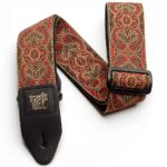 Ernie Ball Crimson Paisley Jacquard Strap